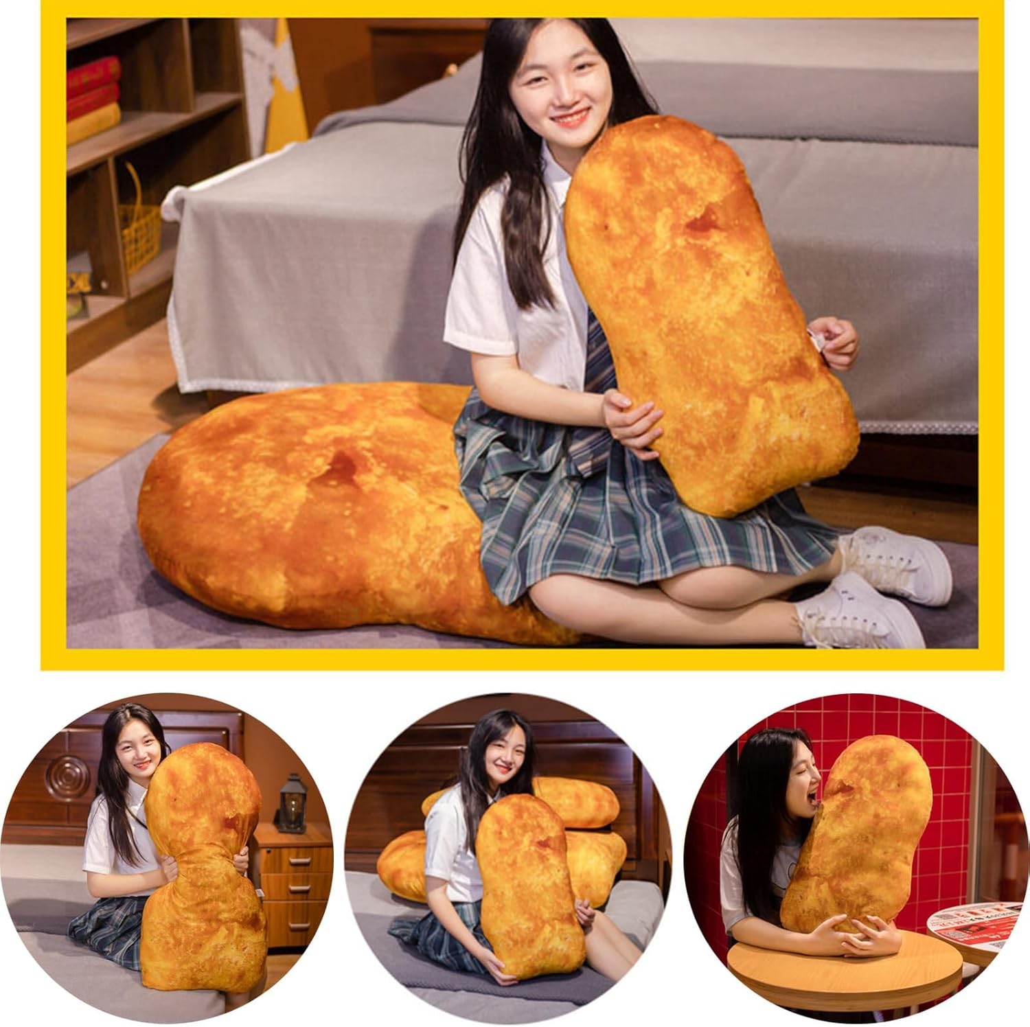 Simulation Chicken Plush Pillow Best Choice for Sofa Car or Bedroom