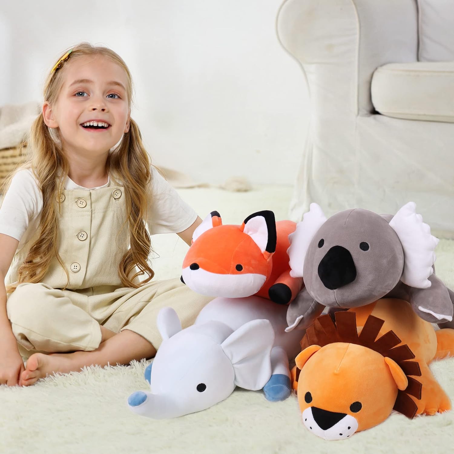 24 Fox Plush Pillow by Popest