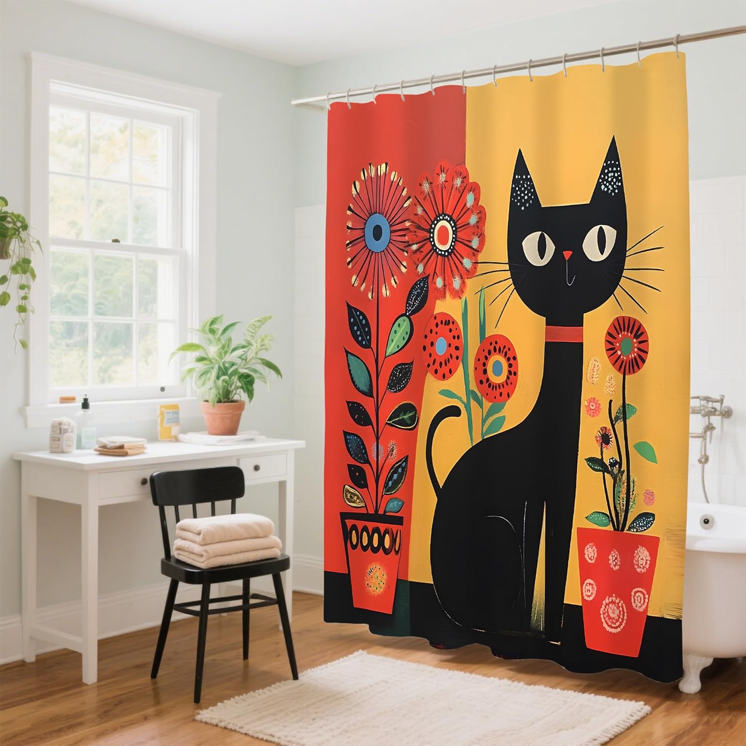 Sturdy Rustic Farmhouse Shower Curtain Set
