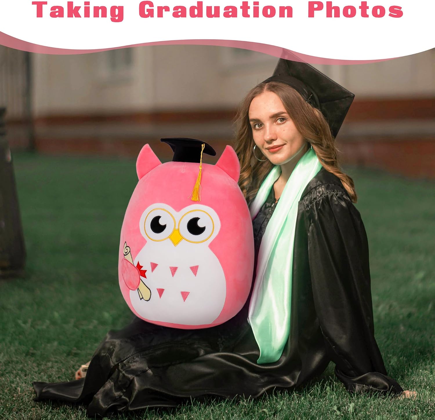 Our Honor Plush Soft Owl Graduation Gift