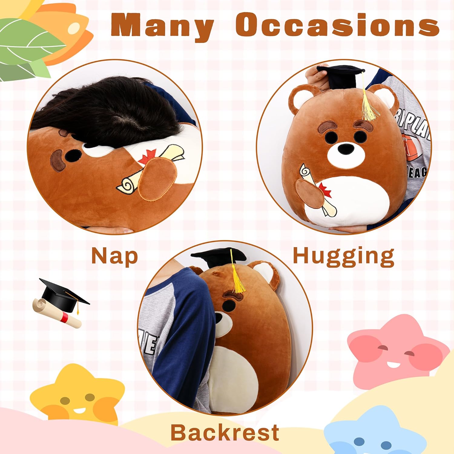 Our Honor Graduation Gifts Bear Stuffed Animal Plush