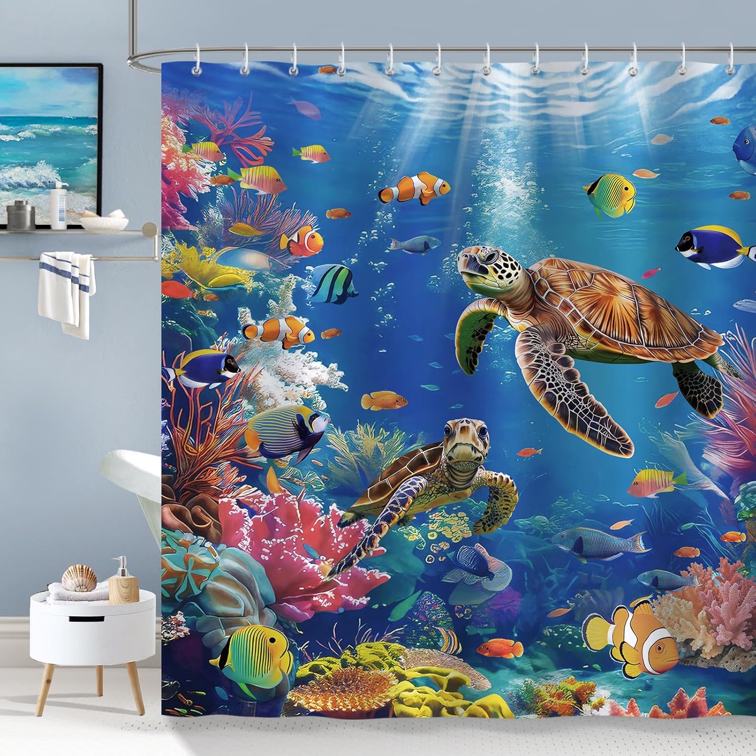 Bath Time in the Underwater Reef
