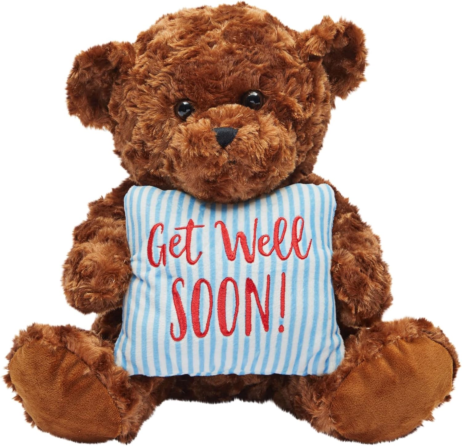 Blue Panda Get Well Soon Bear Plush Pillow Gift