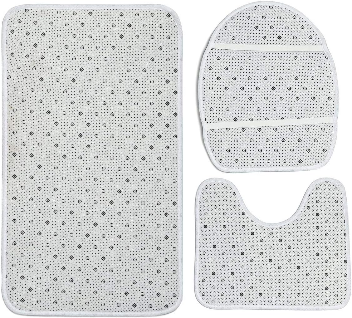 ZOE GARDEN Gradient Blue Bathroom Set 72x72-inch Showers More