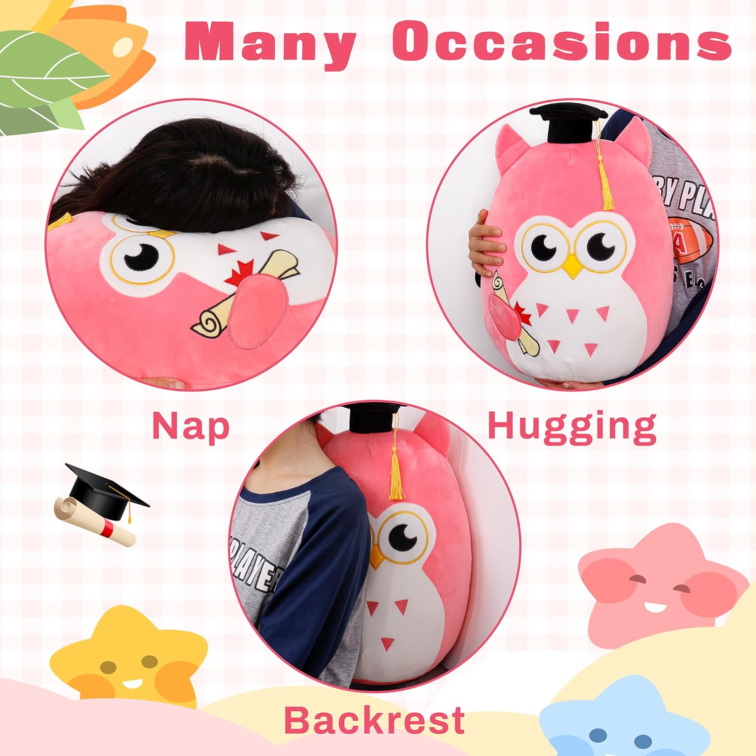 Our Honor Plush Soft Owl Graduation Gift