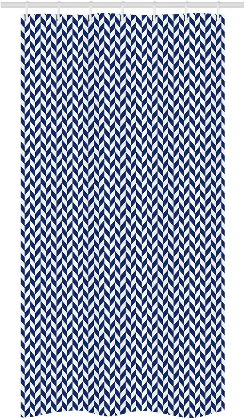 Durable Herringbone Shower Curtain Set