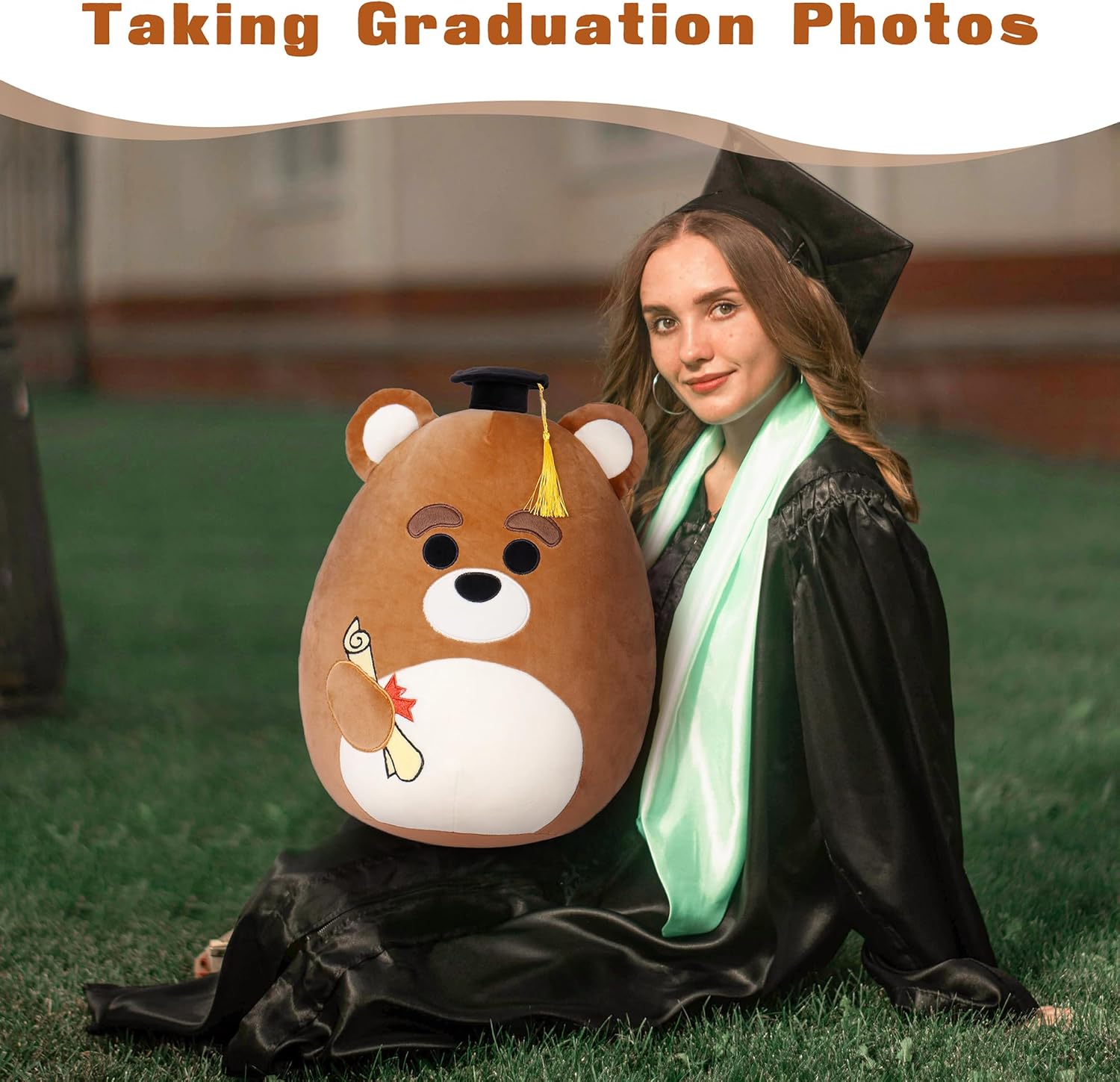 Our Honor Graduation Gifts Bear Stuffed Animal Plush