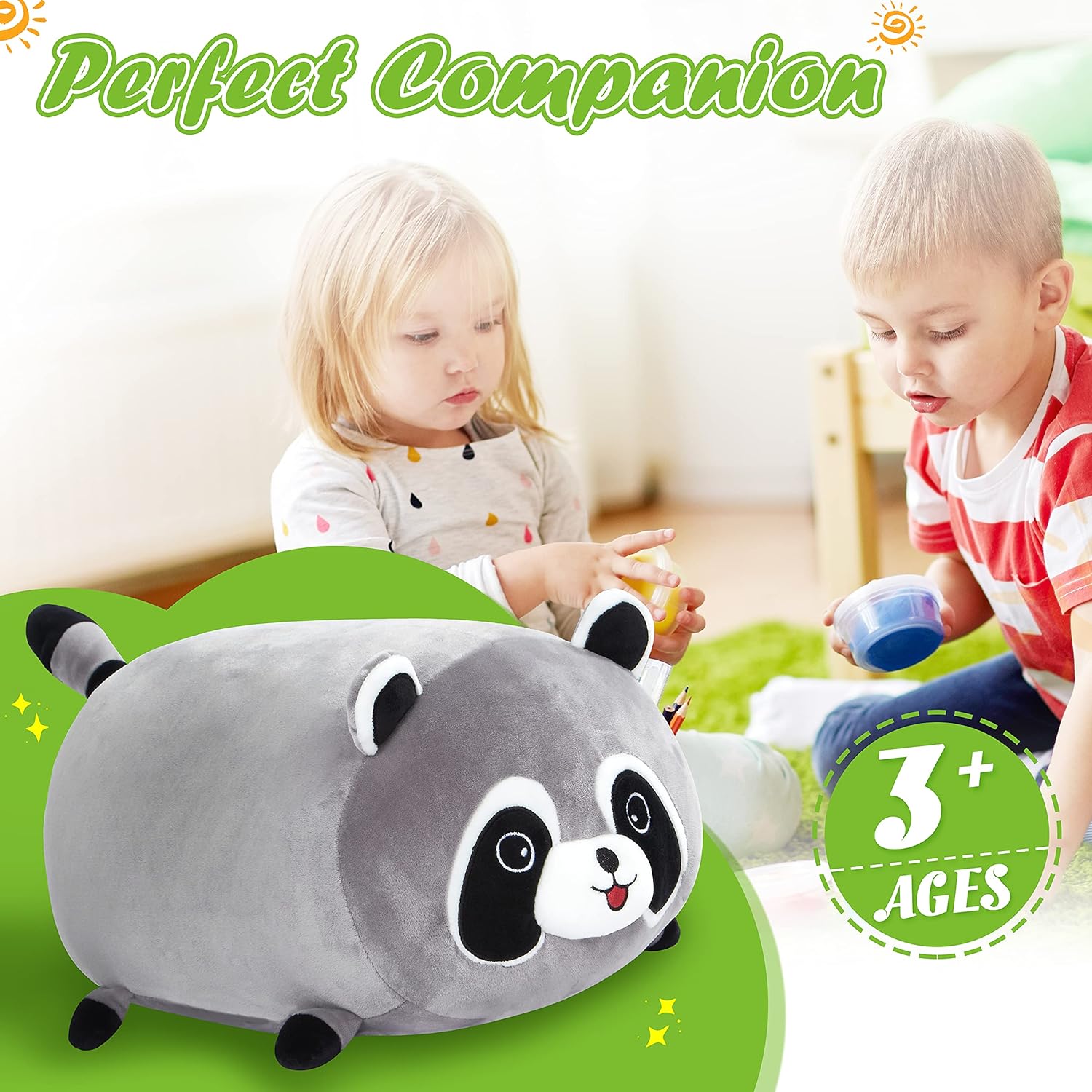 Raccoon Plush for Kids