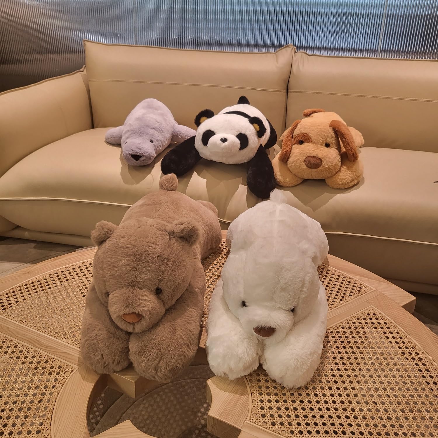 4 lbs Bear Weighted Stuffed Animal for Relaxation Stress Relief