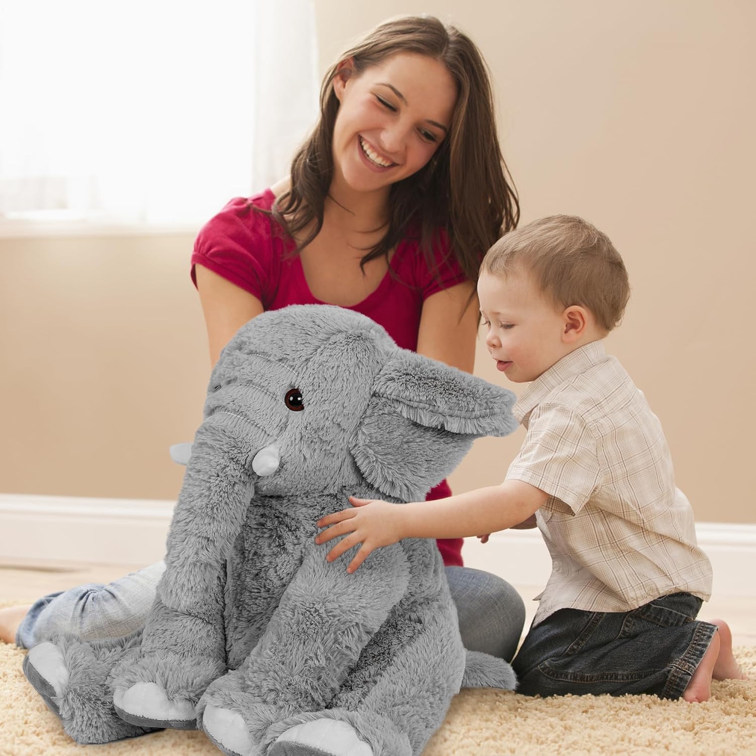 Weighted Elephant Plush