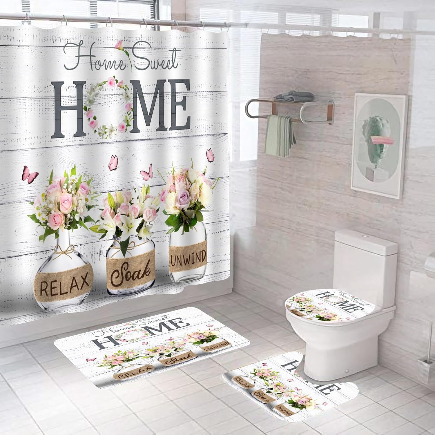 Home Sweet Bathroom Set