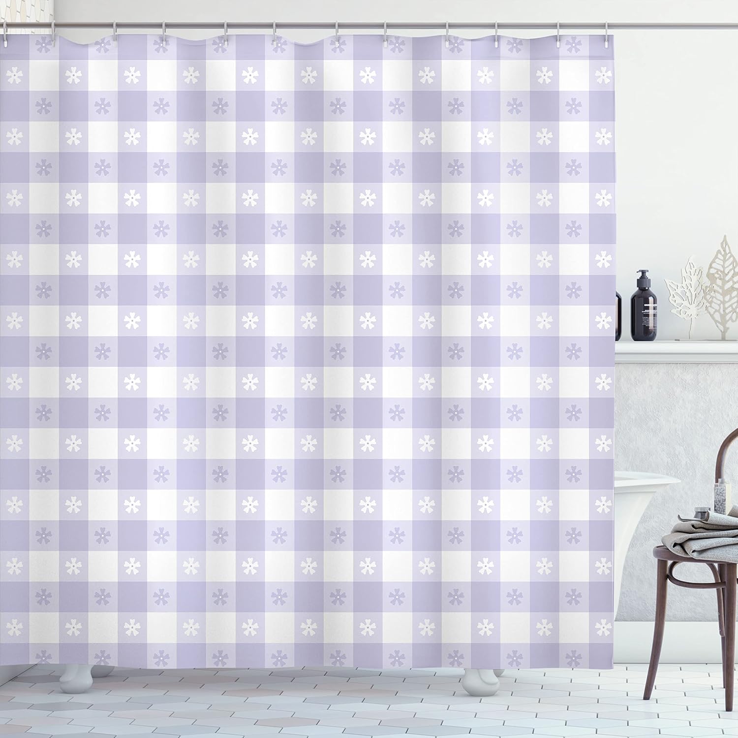 Ambesonne Lavender Shower Curtain