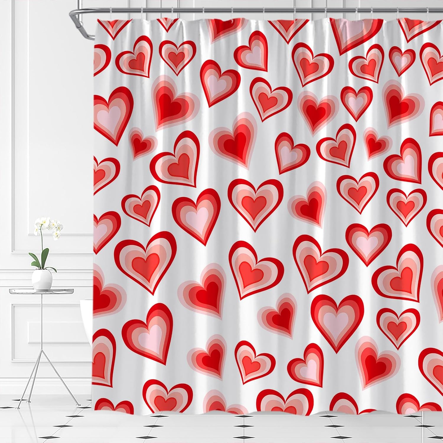 Valentines Red Hearts
