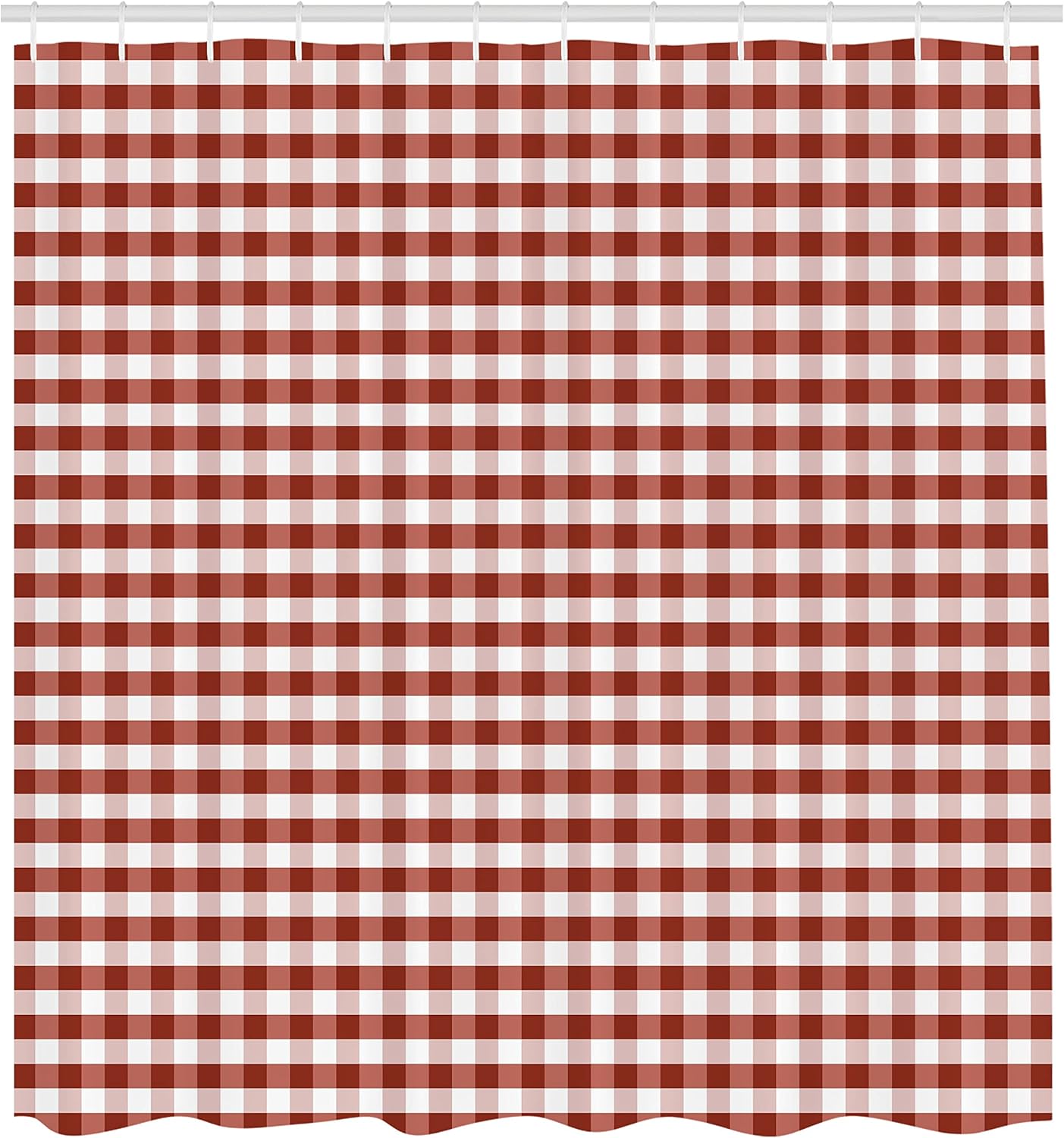 Bathrooms Get a Unique Touch with the Ambesonne Checkered Shower Curtain