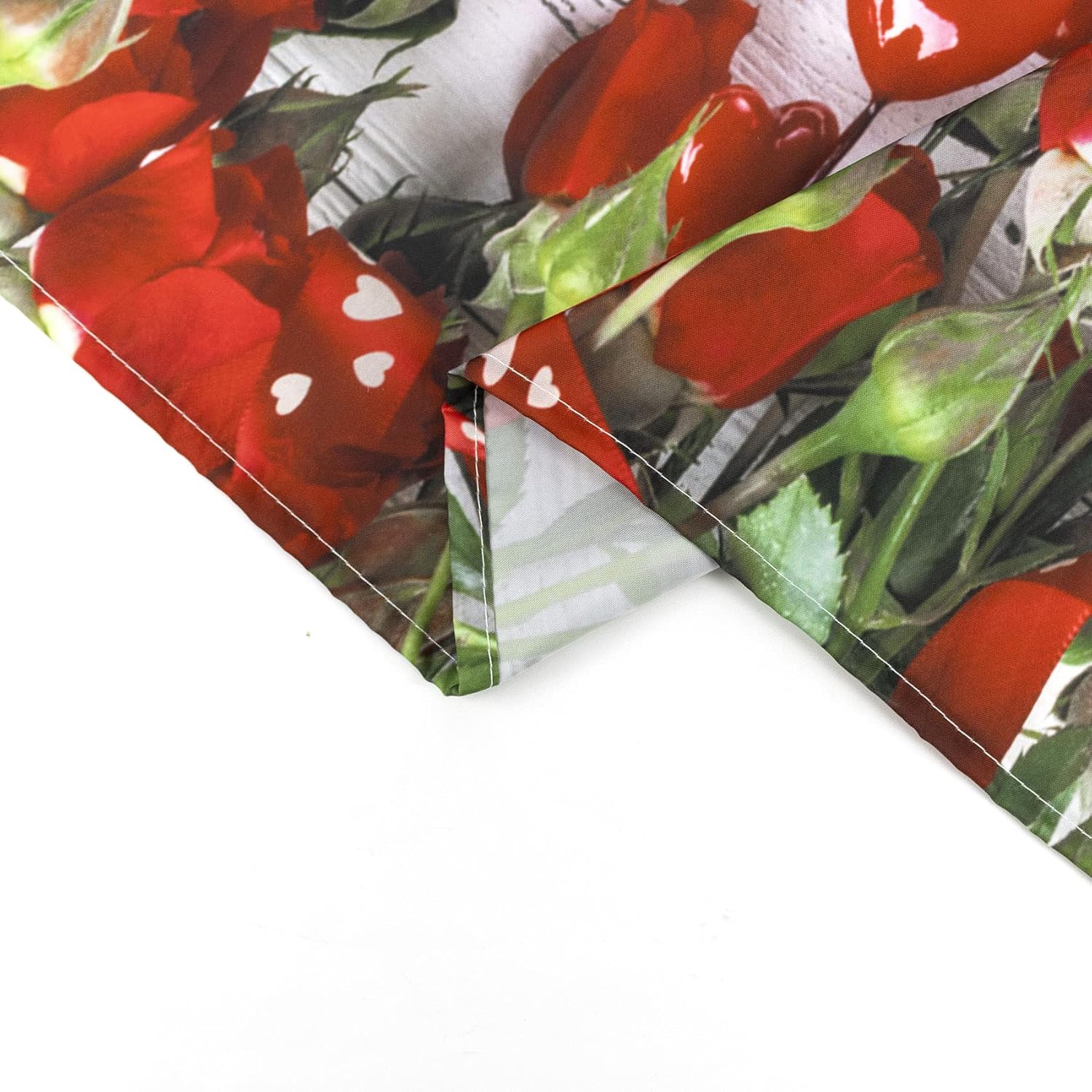LB Red Rose Flower 72x72-Inch