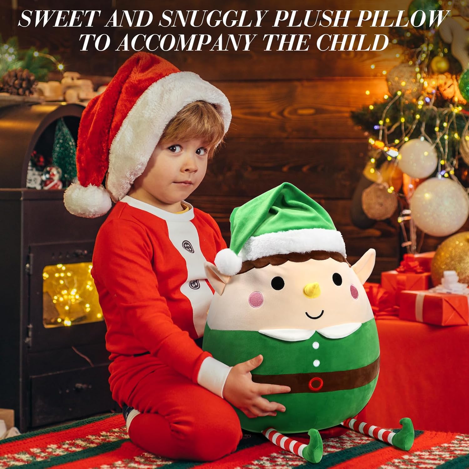 14 Green Plush Pillow