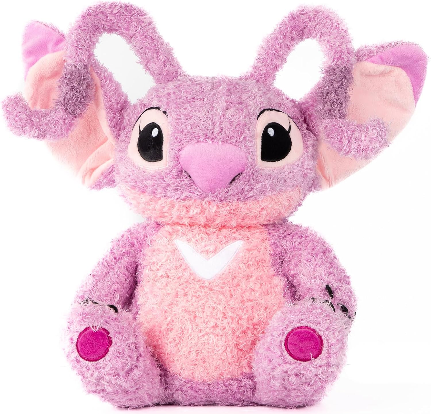 Jay Franco Weighted Angel Plush Pillow - 25 lbs 15 Inches Pink