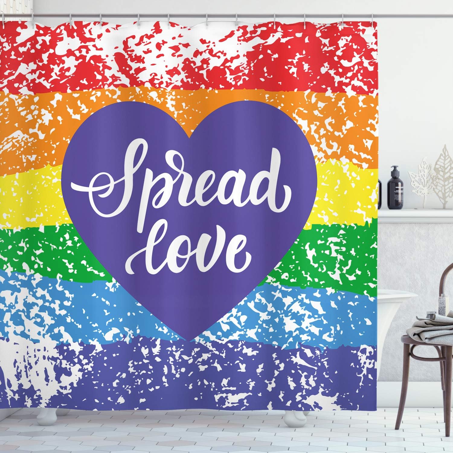 Pride shower curtain