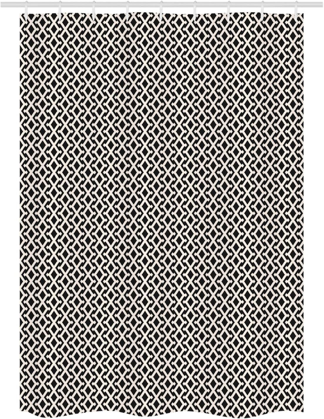 Ambesonne Herringbone Stall Shower curtain