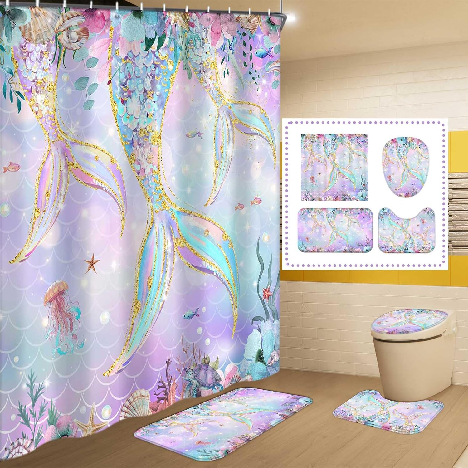 Mermaid Magic Bath Time