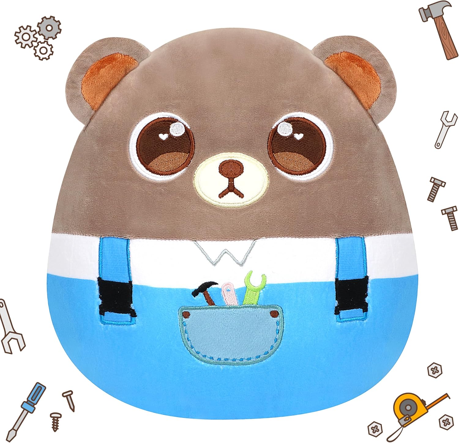 Hopearl Bear Repairman Plush Toy