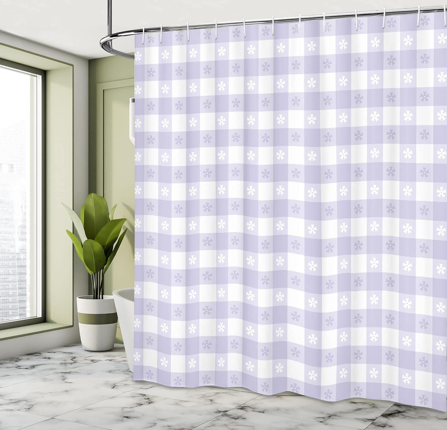 Ambesonne Lavender Shower Curtain