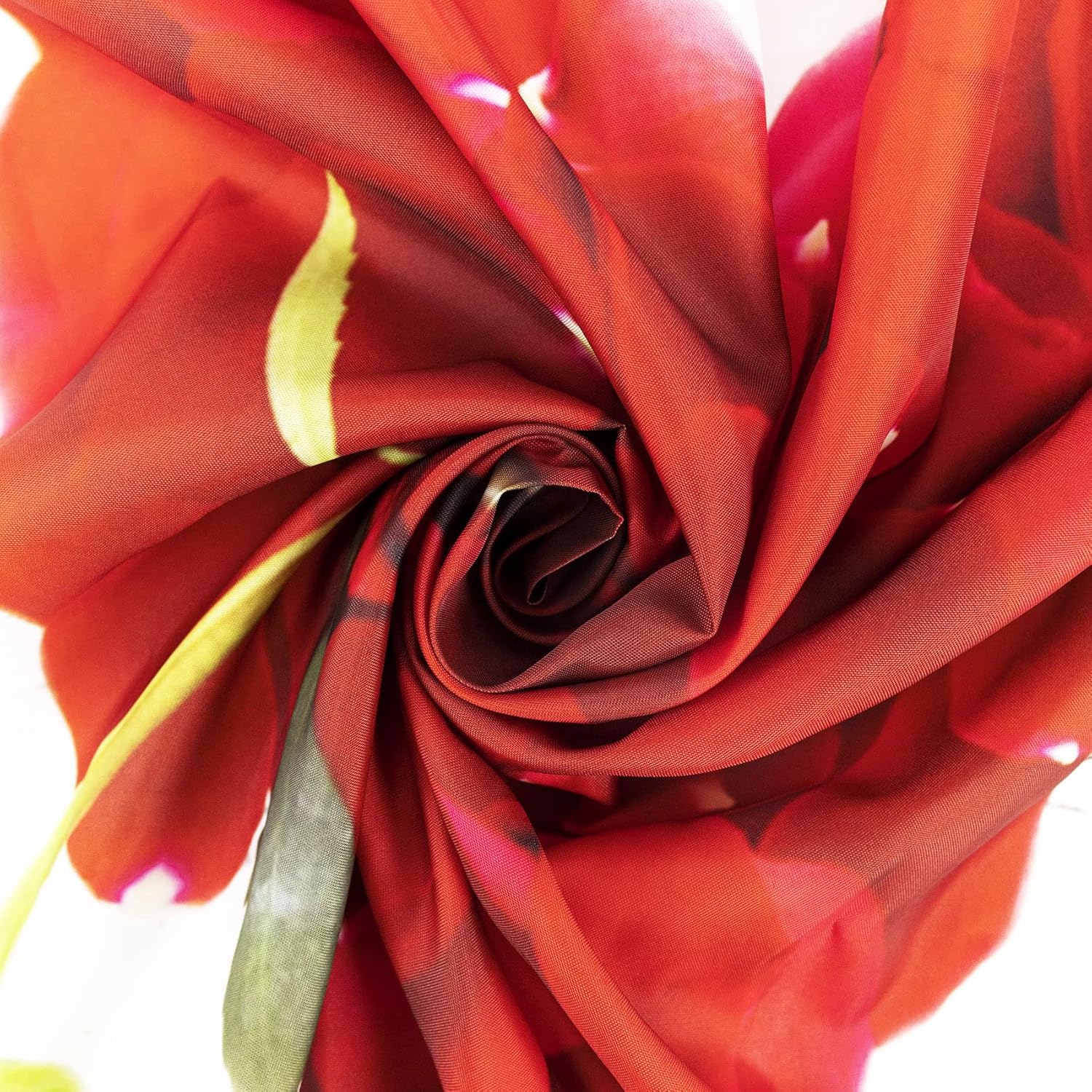 LB Red Rose Flower 72x72-Inch