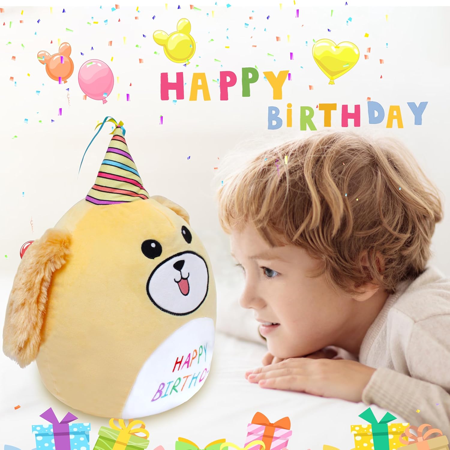 Corgi Dog Plush Pillow for Birthdays
