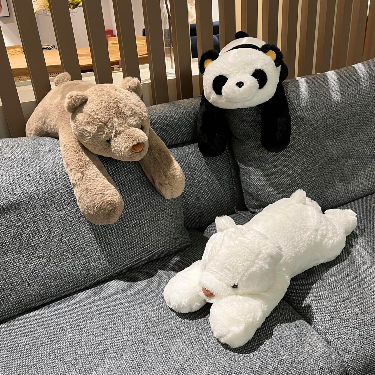 4 lbs Bear Weighted Stuffed Animal for Relaxation Stress Relief